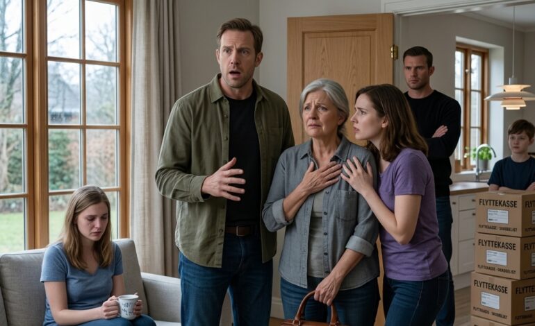 Min mor sagde til mig: “Nogle gange vokser man bare fra folk,” efter de havde efterladt min 75-årige bedstemor uden for min port før solopgang med to iturevne kufferter og en seddel, men det, der ødelagde dem, var ikke sikkerhedsoptagelserne, retssalen eller dommeren, der kaldte det svigt – det var øjeblikket, hvor bedstemor kom hjem, satte sig ned på min sofa og rakte ud efter en forseglet kuvert, hun havde gemt i årevis.