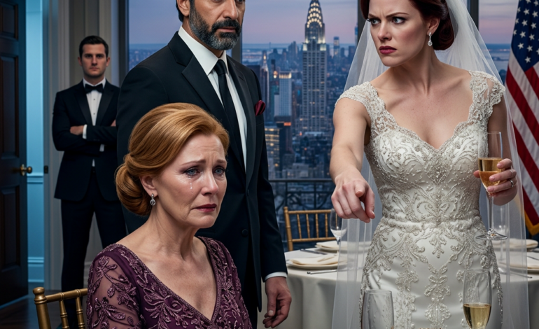 Ved min søns bryllup – som jeg betalte fuldt ud – introducerede hans nye kone mig for sin velhavende familie: “Det her er den oιᴅ ғɑτ ρiɢ, vi skal finde os i.” De lo alle sammen … indtil hendes far genkendte mig og blev bleg: “Vent … er du ikke min nye chef?!”