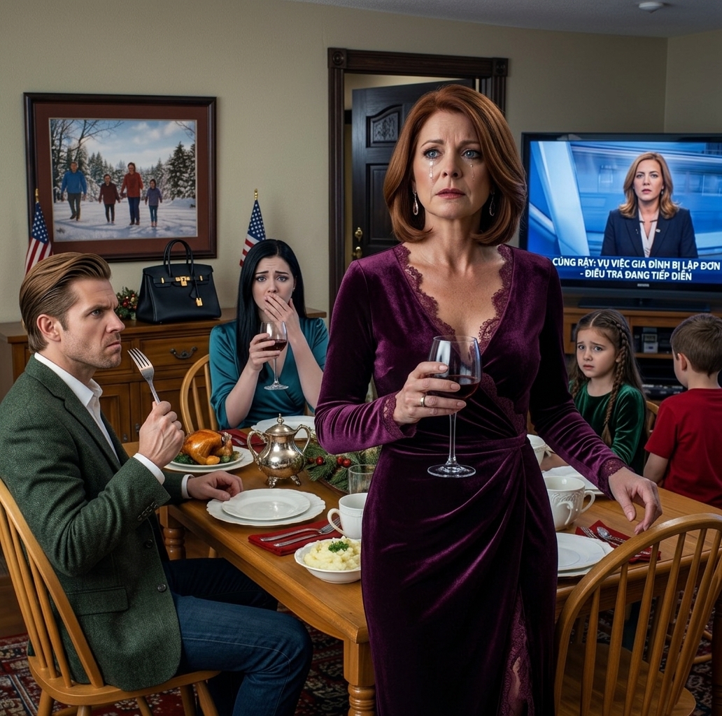 “Prøver du stadig at blive rig?” fnøs min svigersøn lige ved julemiddagsbordet. Min datter fortsatte: “Mor kan ikke engang holde et fast job.” Alt sammen fordi jeg havde startet et online strikkekursus. Så, lige på signal, brød tv-nyhederne ind: “Lokal kunstner bliver millionær.” Og mit ansigt fyldte skærmen. To uger senere lagde de en “familieaftale”, der lød høflig, men slet ikke var høflig. Så jeg…