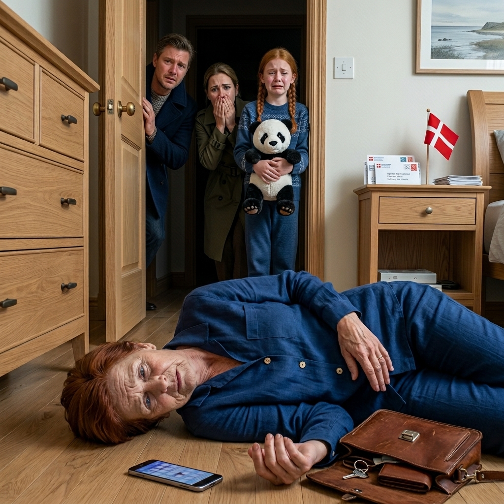 Jeg er 79 år gammel, og klokken tre om morgenen faldt jeg så hårdt i min stue, at jeg troede, mine knogler var blevet til støv. Fra min søns soveværelse hørte jeg en latter, og min svigerdatter hviskede: “Du skal ikke hjælpe – hun falder hele tiden.”