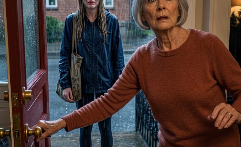 Klokken et om natten kaldte min datter: “Mor, luk mig ind … det er så koldt herude.” Jeg frøs til af chok – hun var død for fire år siden. Skrækslagen kiggede jeg på døren og så hende stå der i den silende regn. Hun stirrede mig direkte ind i øjnene og tryglede: “Mor, red mig, vær sød,” og hviskede så en hemmelighed, som kun vi to kendte – og det var i det øjeblik, hele mit liv delte sig i et før og et efter.