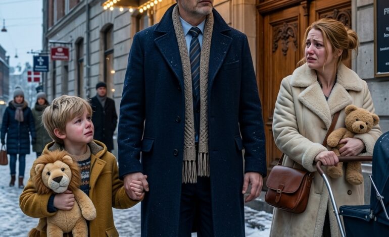 En velhavende mand ignorerede en tigger – indtil hans søn stoppede, vendte sig om og sagde: “Far, det er mor.”