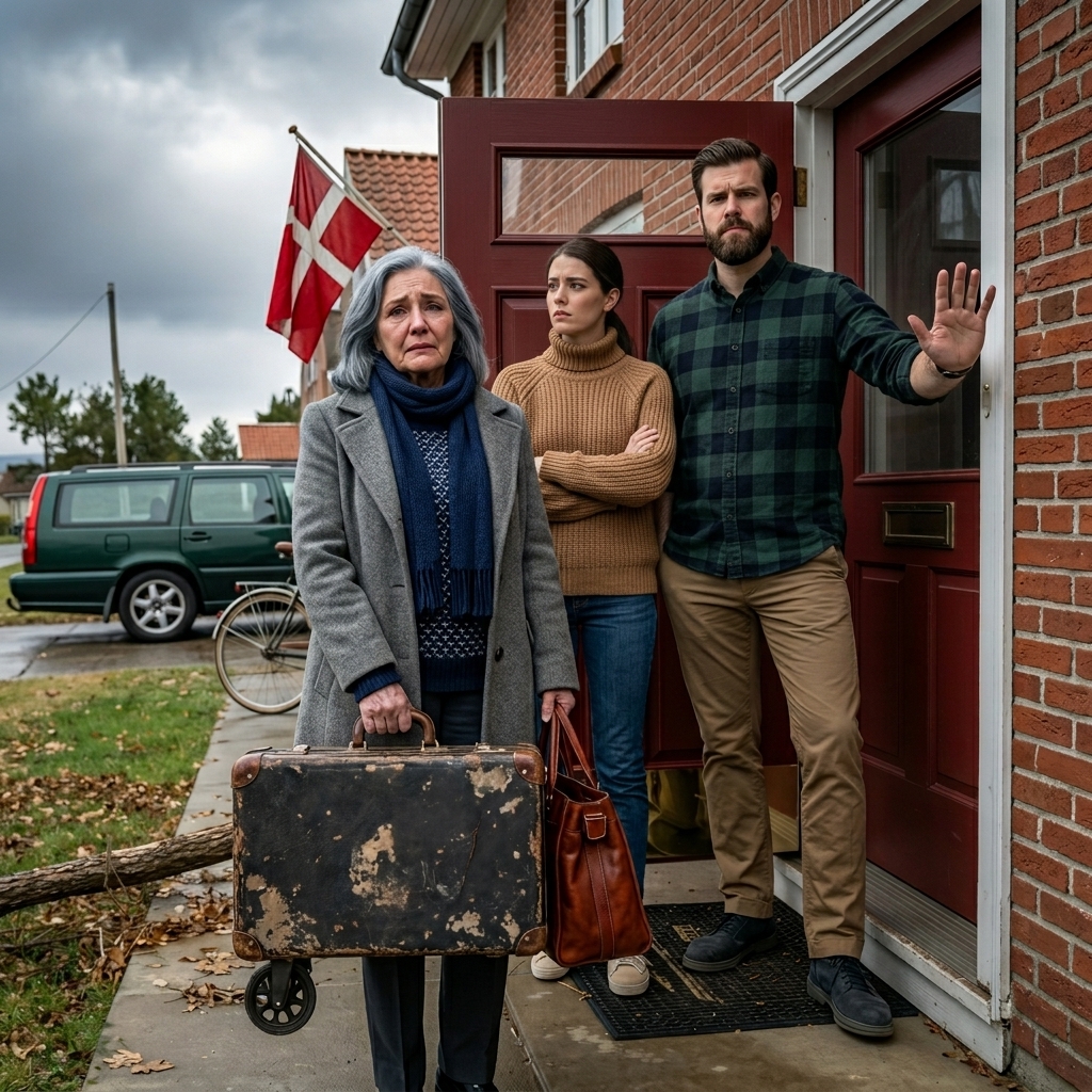 Da en tornado ødelagde mit hjem, dukkede jeg op ved min søns hus med min kuffert, men han sagde: “Vi vil have vores privatliv, min kæreste vil ikke have mor her,” så jeg skændtes ikke – jeg ringede stille og roligt til min kæreste fra gymnasiet, som nu er blevet millionær selv; ingen vidste, at jeg stadig havde hans nummer, før han kørte ind i en luksusbil lige foran min søns hus.