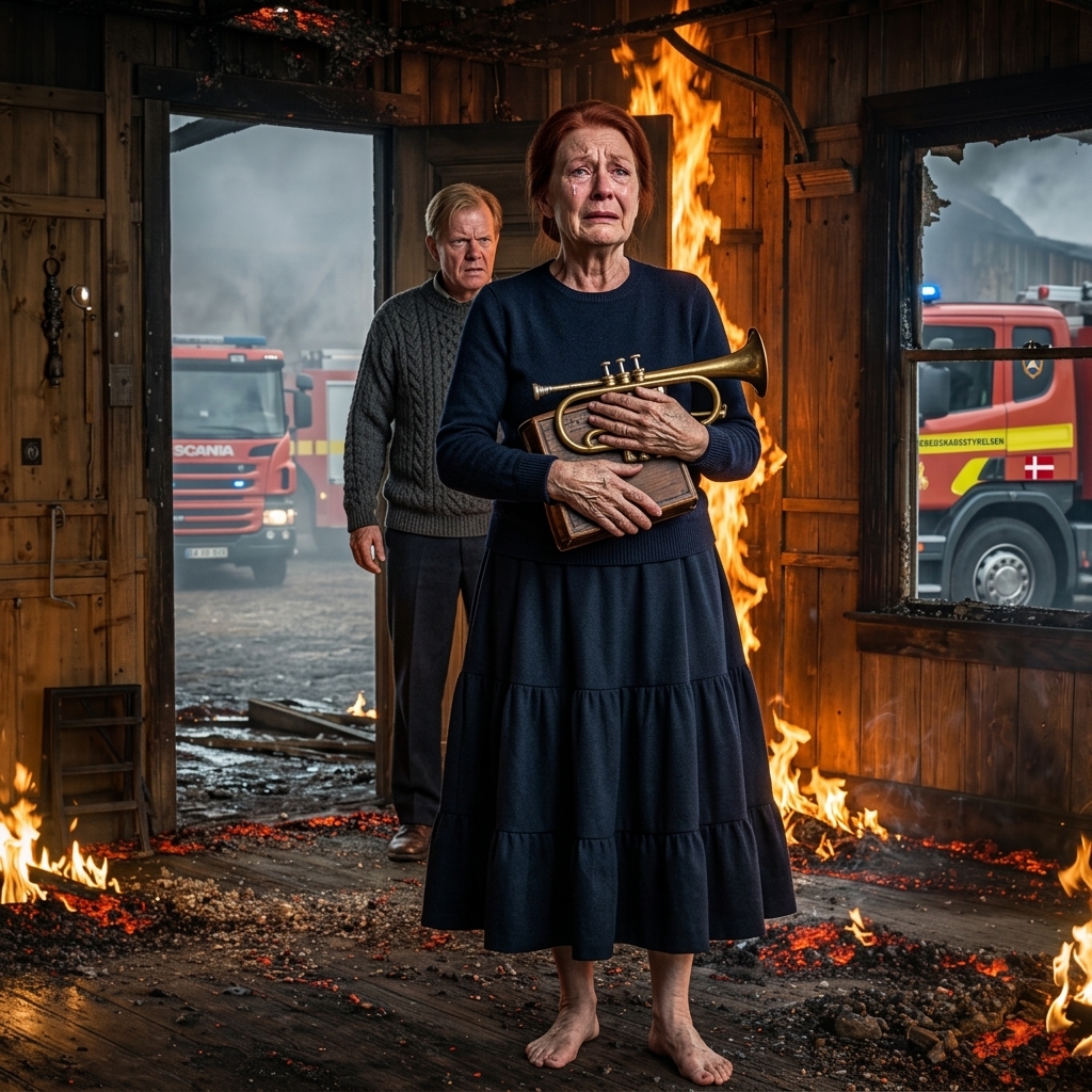 Min søn låste døren og efterlod mig alene i et hus, der begyndte at fyldes med røg på landet i Georgia, overbevist om, at en svag mor som mig aldrig ville være i stand til at klare det. Jeg hørte hans bil køre væk. To timer senere, da han kom tilbage med hele familien for at iscenesætte en hjerteskærende “ulykke”, blev hans ansigt blegt, da han så, hvem der roligt ventede i soveværelset.