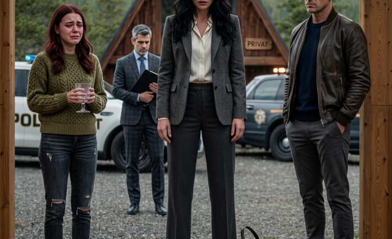 Min søster stod i vores bedstemors døråbning til bjerget med et krystalglas til vin i hånden, som om hun ejede stedet, så smilede hun til mig og sagde: “Du var simpelthen det bedste byggeri.” Jeg troede, jeg var der for at smide ubudne gæster ud af min arv, men da pengeskabet på loftet endelig åbnede sig, indså jeg, at hun og hendes mand havde bygget noget, der var langt værre end tyveri – og mit navn var allerede i centrum for det.