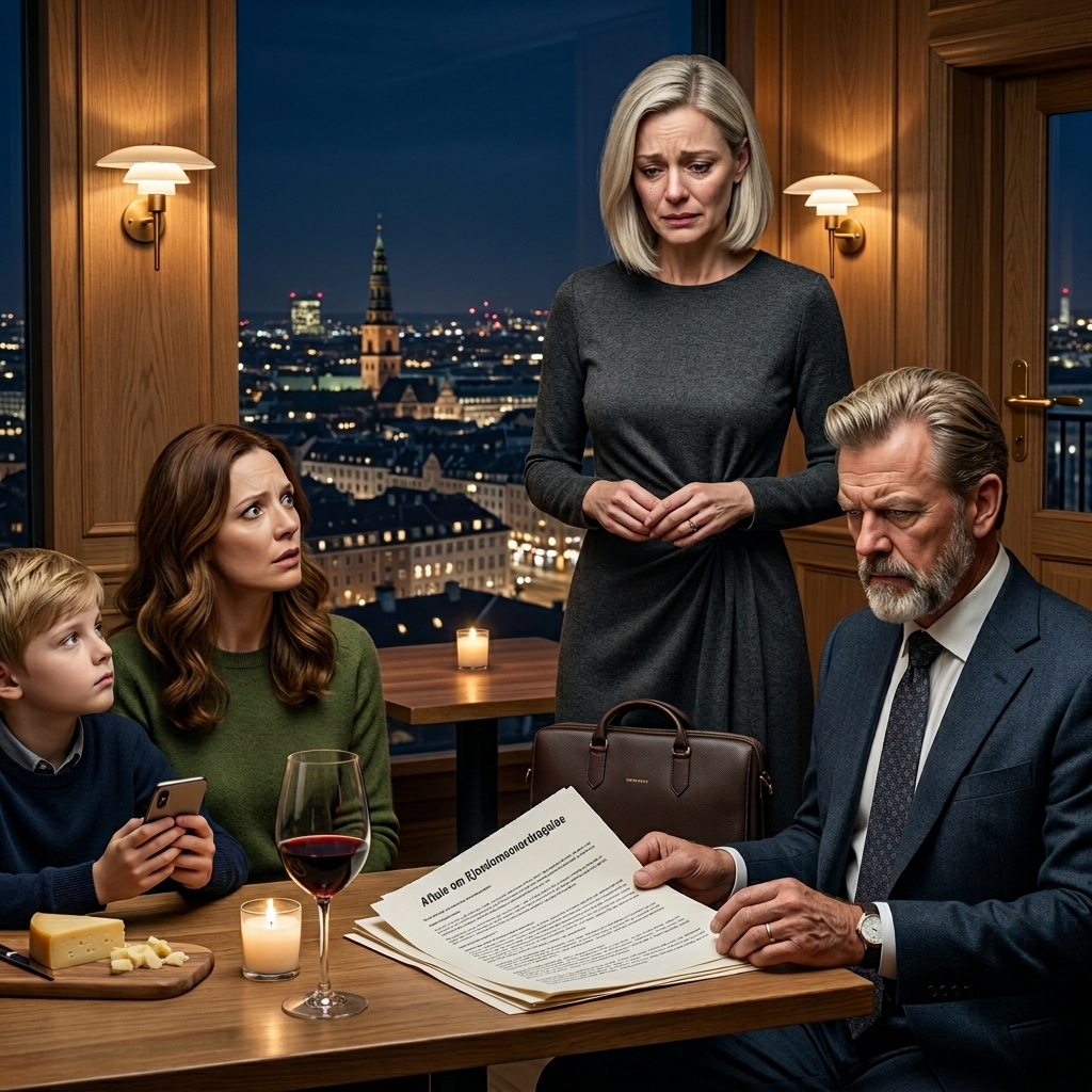 “Du skal overdrage over femten procent af dette sted til din bror i aften,” sagde min far fra det bedste bord i den restaurant i Austin, jeg havde bygget, efter at min familie havde efterladt mig ved at drukne i gæld – og da han skubbede en advokatkontrakt hen over stearinlysets skær, indså hverken han eller min mor, at den hemmelighed, de havde begravet ni år tidligere, var ved at blive den eneste ting, der kunne forhindre dem i nogensinde at eje en del af mig igen.