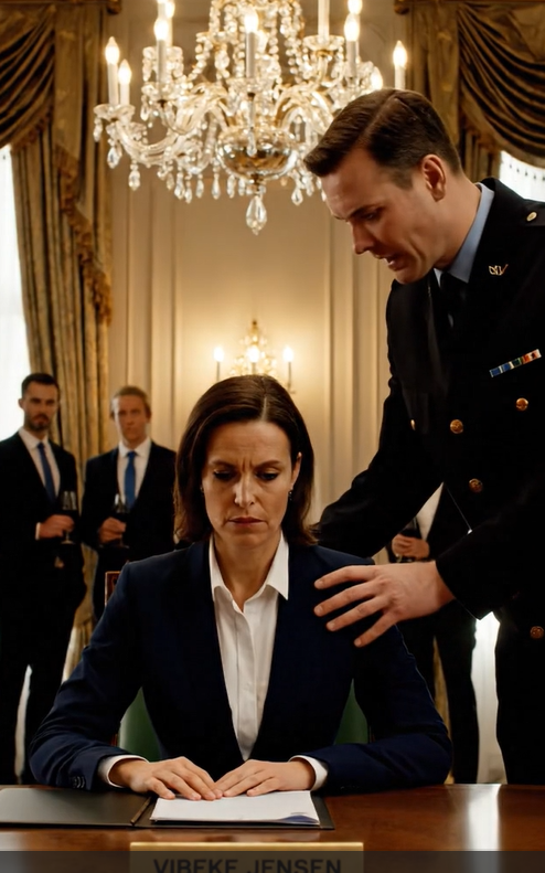 De sendte en fremmed for at fjerne mig fra mødet, før jeg rørte ved pennen.