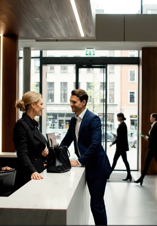 Han kaldte mig en tigger i banken, lige før bankchefen åbnede den forkerte fil.