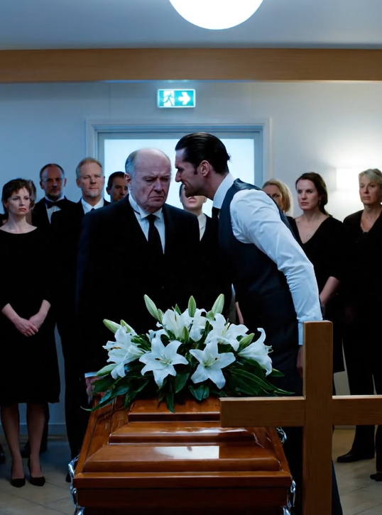 Han smilede til min søns begravelse, som om han allerede havde vundet alt.