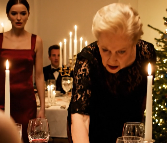 Til julemiddagen takkede jeg min tante for en billig lille nøglering, og én sætning senere så min far, stedmor og søster ud, som om de lige var blevet taget i at stjæle hele mit liv.