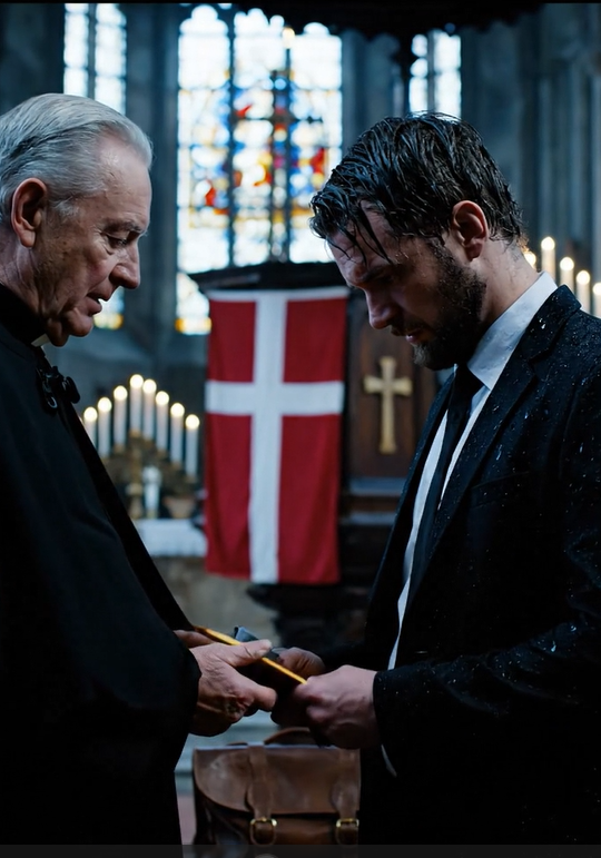 En brutal sandhed. Lige efter min mors kiste var blevet sænket ned i jorden, stoppede præsten mig i sakristiet, og hans øjne lignede ikke længere en mand, der forrettede en gudstjeneste, men en mand, der havde holdt på en hemmelighed for længe: “Din rigtige fødselsattest er herinde. Åbn den ikke i kirken. Gå ikke hjem. Gå til Locker 9 i Cedar Hills i aften, alene” – og min fars sms kom så hurtigt, at jeg vidste, at nogen var bange for, at jeg ville se den først.