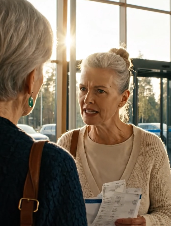 Min datter kørte mig til Greyhound-stationen i Portland, pressede en enkeltbillet i min hånd og sagde: “Bliv her, mor. Der bliver mere stille der, og du vil ikke være i vejen for nogen længere.” Jeg sad alene i solen i 3 timer og så hendes bil forsvinde, indtil jeg huskede den ene ting, hun troede, hun havde taget fra mig – og foretog det opkald, der fjernede smilet fra hendes ansigt 3 dage senere.