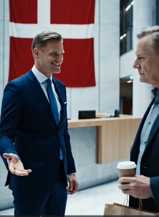 Jeg besluttede mig for at stoppe ved det firma, hvor min kone arbejdede som administrerende direktør, for at bringe hende kaffe. Lige under skiltet med “Kun for autoriseret personale”, da jeg sagde, at jeg var administrerende direktørs mand, lo sikkerhedsvagten og sagde: “Hr., jeg ser hendes mand hver dag. Han er lige gået ud.” Så jeg besluttede mig for at lege med …