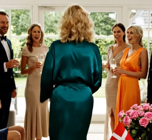 Mens jeg var i bad, tog min datter mit tøj og sagde: “Du får ikke lov til at gå ind igen.” — Men jeg gik alligevel ud i noget, som ingen troede, jeg ville turde tage på, og gik direkte ind til mit barnebarns forlovelsesfest. Tre dage senere,…