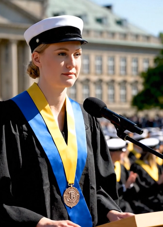 Min søster og jeg dimitterede fra universitetet sammen, men mine forældre betalte for hendes undervisning og fortalte mig, at jeg var alene. Fire år senere kom de i forventning om at fejre hendes fremtid – indtil dekanen råbte mit navn som Whitfield Scholar og afgangselev, og min mor greb min fars arm, stirrede på scenen og hviskede: “Harold … hvad gjorde vi?”