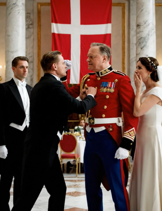 Ved min søns bryllup, som er administrerende direktør, pegede han på mine medaljer og sagde: “Tag dem af. Du gør mig flov.” Da jeg nægtede, slog han mig foran 300 gæster. Så fik en af ​​hans største investorer fat i hans håndled – og min søn blev bleg, før manden overhovedet var færdig med at tale.