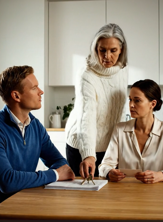 Min søn sagde, at jeg ikke skulle ‘bruge min pension hensynsløst’, mens jeg stod i køkkenet, som jeg havde betalt for. Så skubbede han et regneark hen over mit bord og budgetterede resten af ​​mit liv. Jeg lagde en lille nøgle ved siden af ​​hans tallerken og så hans ansigt ændre sig. Han troede, han forhindrede en gammel kvinde i at begå en fejl. Han havde ingen anelse om, at jeg var ved at holde op med at være hans backup-plan.