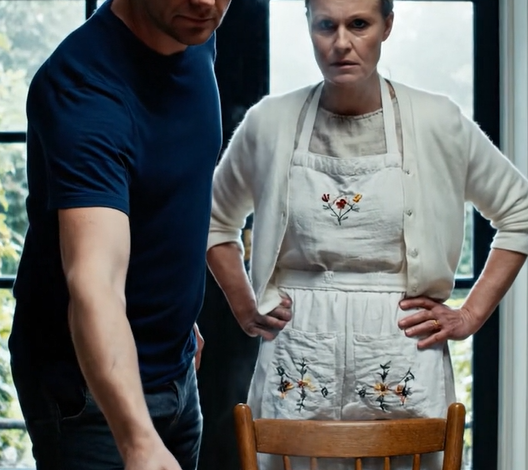 I går aftes slog min søn mig. Ved morgenmaden var den fine dug trukket frem, kaffen var varm, og smilet på hans ansigt forsvandt, da han så, hvem der allerede ventede ved mit bord.