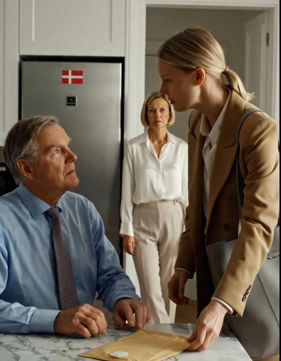 Min stedmor bad om de 400.000 dollars, min afdøde mor efterlod mig, som om hun bad mig om at sende middagsbollerne videre. Min far satte sig ved min mors bord, nikkede én gang og fortalte mig, at Sandra nu var familie. Jeg skændtes ikke. Jeg kørte hjem, ringede til min mors advokat den næste morgen og kom tilbage den følgende aften med en forseglet kuvert. Halvvejs gennem at læse den, stoppede min far op.