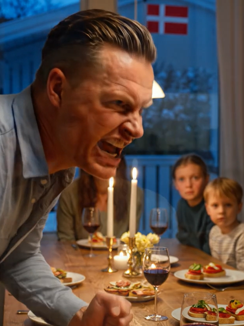 Min søn gjorde mig til ulønnet hjælper ved sin egen middag…