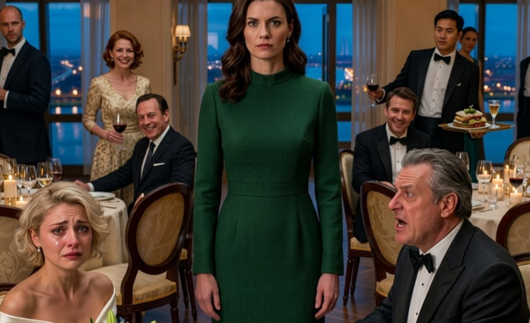 Ved min søsters bryllup kiggede gommens far på mig, stoppede koldt op og sagde: “Min Gud … Du er kvinden, der byggede Aureon,” og i det sekund min mors smil revnede, og min fars hånd frøs til omkring hans glas, indså familien, der havde slettet mig i ti år, at jeg ikke var kommet tilbage for at tigge om en plads i deres historie – jeg var kommet tilbage som den sandhed, de ikke længere kunne skjule.