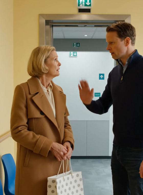 “Mor, min kone vil ikke have besøgende lige nu.” Min søn stoppede mig ved hospitalets indgang, efter jeg havde kørt 15 timer bare for at møde mit nyfødte barnebarn. Det gjorde dybt ondt, men jeg respekterede deres ønsker og tog stille hjem. Fire dage senere ringede hospitalet til mig: “Frue, Deres barnebarns fødselsregning er 10.300 dollars. Hvordan vil De betale?” – og mit svar ændrede hele samtalen.