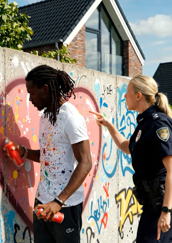 I HÅNDJERN OG YDMÆGET FOR AT VÆRE SORT! Politiet troede, han var en vandal, men de havde aldrig forestillet sig, at han var ejeren af ​​palæet til 10 millioner dollars.
