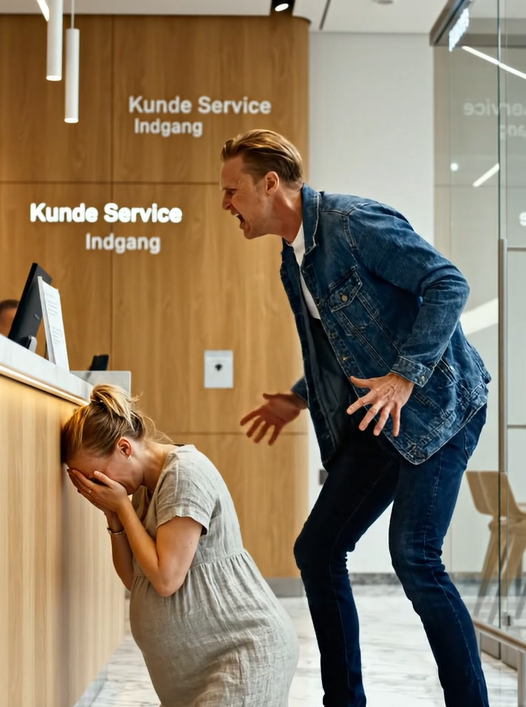 MENNESKEUDYR! HAN MISBRUGTE SIN GRAVIDE KONE I EN BANK FOR AT “LAVE ET SHOW”, MEN EN MYSTERIØS HERRE LÆRTE HAM HANS LIVS LEKTION