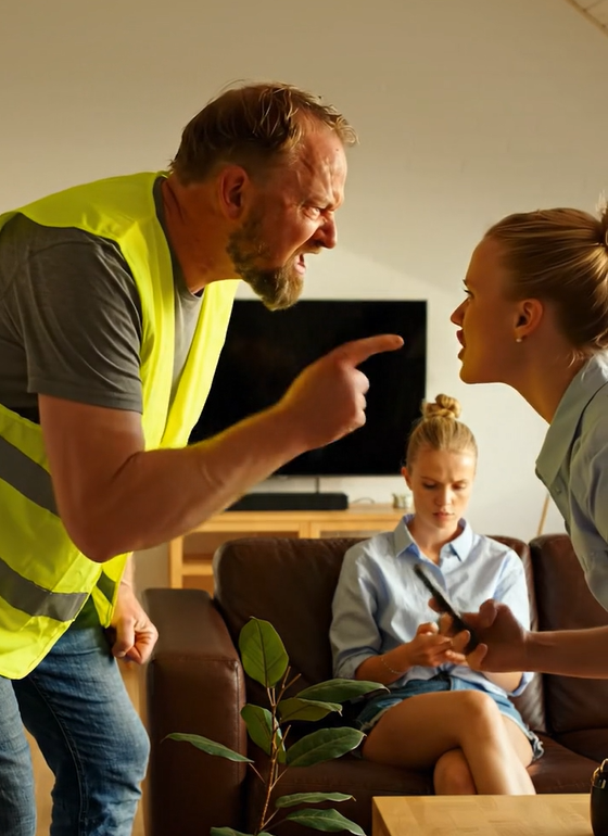 SLAVE AF SIT EGET HJEM! HAN ARBEJDEDE 12 TIMER UNDER SOLEN, OG DA HANS KONE ANKOM, SAGDE HUN TIL HAM: “JEG ER IKKE DIN TJENER, BESTIL PIZZA”