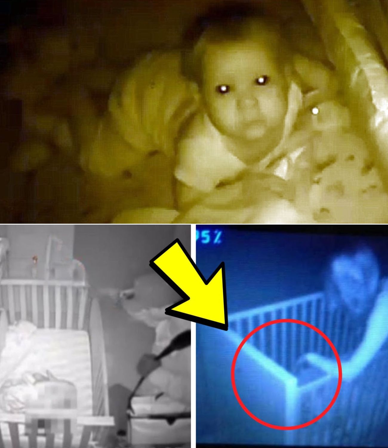 Mor hører mand sige “Vågn op” på babyalarmen og indser så, at hun aldrig har hørt stemmen før