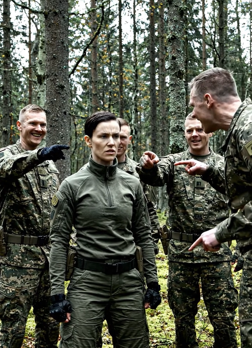 Soldaterne i skoven gjorde grin med rekrutten, da de mente, at en simpel pige ikke var på deres niveau, men én enkelt handling fra hendes side chokerede alle.
