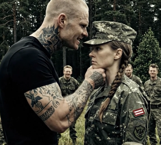 Banditter i skoven angreb en kvinde i militæruniform og forsøgte at skade hende, men ingen af ​​dem havde nogen idé om, hvordan det hele ville ende.