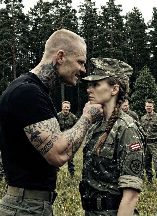Banditter i skoven angreb en kvinde i militæruniform og forsøgte at skade hende, men ingen af ​​dem havde nogen idé om, hvordan det hele ville ende.