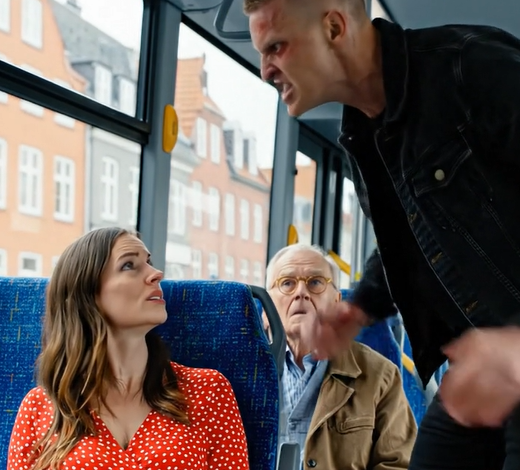 På bussen skændtes en mand med sin gravide kone, og på et tidspunkt løftede han endda sin knytnæve, som om han ville slå hende: folkene omkring så alt, men foretrak at tie stille. Men få sekunder senere skete der noget, der chokerede alle passagererne.