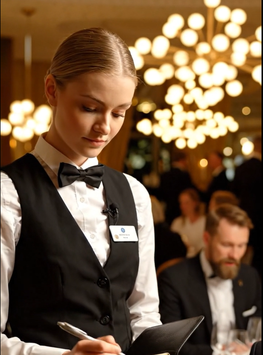 Sheikken fornærmede servitricen på arabisk foran hele restauranten, i den tro at han havde med en dum pige at gøre, men servitricen chokerede alle, inklusive sheikken selv.