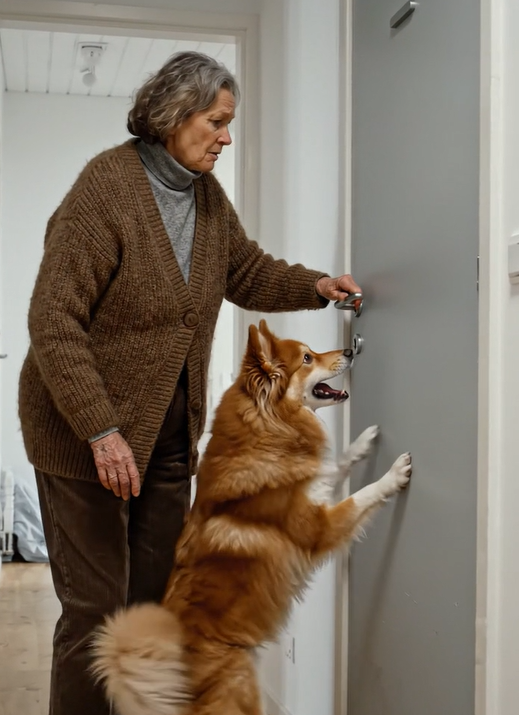 Da vi kom hjem fra vores gåtur, og jeg var lige ved at åbne døren, sprang min hund pludselig over mig og begyndte vedholdende at forhindre mig i at gå ind; men da jeg endelig skubbede ham til side og på en eller anden måde lykkedes mig at komme ind i lejligheden, forstod jeg med rædsel, hvorfor han havde opført sig så mærkeligt.