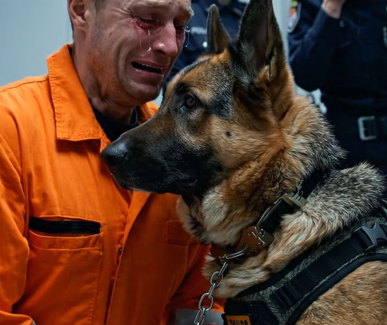 En dømt indsat bad om at se sin hund en sidste gang før han døde – hans eneste soulmate; men i sidste øjeblik gjorde hunden noget, der chokerede hele fængslet.