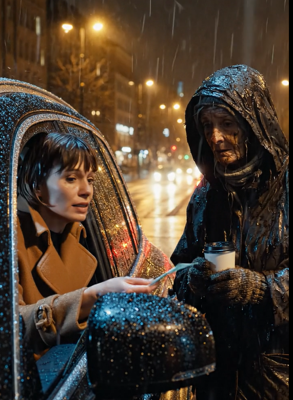 Jeg stoppede ved et trafiklys for at give almisser til en ældre kvinde, men med rædsel indså jeg, at foran mig stod min mor.