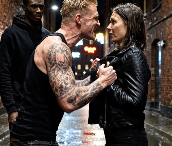 Hooligans i en mørk gyde angreb en hjælpeløs pige i et forsøg på at røve hende og bruge magt, men det, der skete et par minutter senere, efterlod dem stivnede af rædsel.