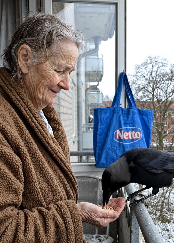 En kvinde fodrede den samme krage hver dag i seks år på sin altan. Men en dag kom fuglen simpelthen ikke, og snart lærte kvinden den forfærdelige sandhed.