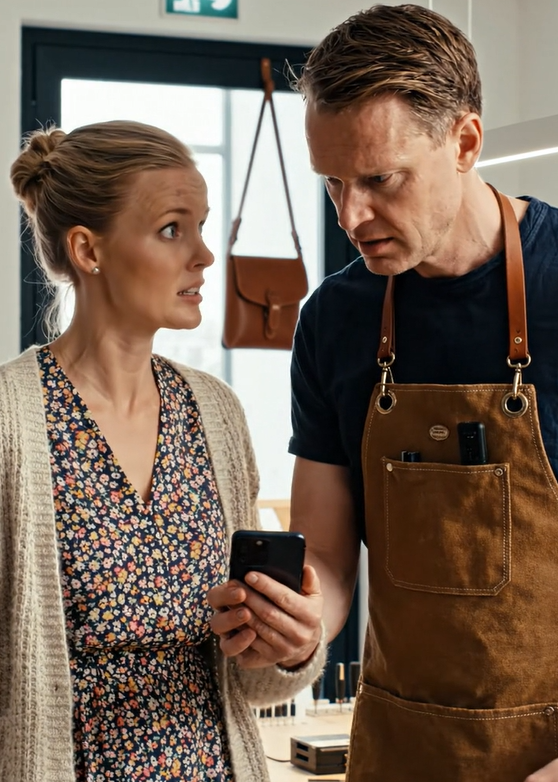 Jeg tog min afdøde mands telefon med til reparation. Jeg ville reparere den og give den til min svigermor, men da teknikeren var færdig med arbejdet og tændte telefonen, dukkede der straks en besked op på skærmen.
