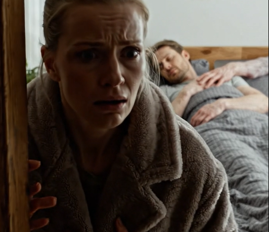 Konen kom hjem fra arbejde tidligere end normalt og fangede sin mand med sin elskerinde lige i sengen. Men i stedet for tårer og skandaler smilede hun bare og gik ud i køkkenet for at lave morgenmad til “elskerne”.