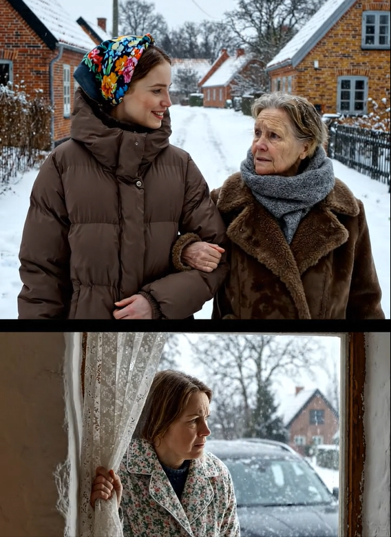 En mor med mange børn gav en ensom gammel kvinde ly på gaden og lod hende blive i sit hjem, og om morgenen holdt en dyr bil med sikkerhed op foran deres have – og det, der skete derefter, chokerede alle.