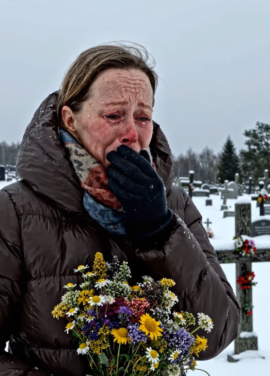 Jeg fortalte ikke min mand noget og gik til hans første kones grav, bare for at lægge blomster og finde ud af det … men da jeg kom derhen, tabte jeg blomsterne fra mine hænder, så snart jeg så dette …
