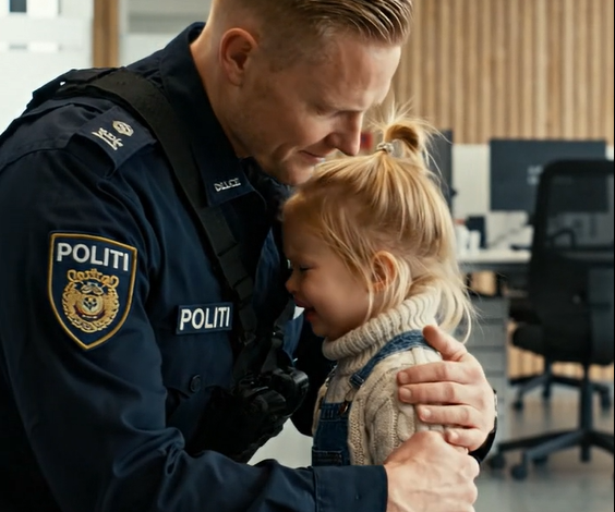 En lille pige kom til politistationen for at tilstå en alvorlig forbrydelse: men det, hun sagde, chokerede politibetjenten fuldstændigt
