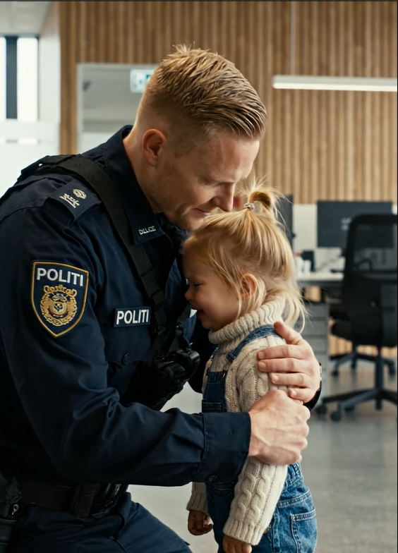 En lille pige kom til politistationen for at tilstå en alvorlig forbrydelse: men det, hun sagde, chokerede politibetjenten fuldstændigt