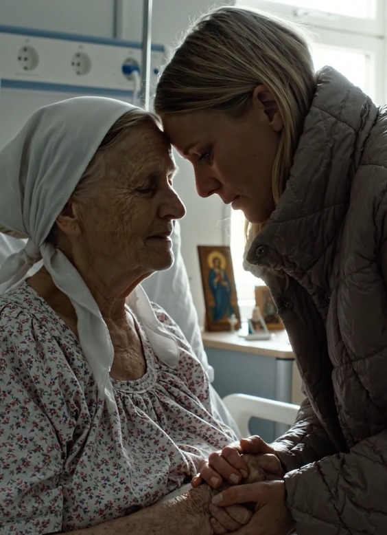 Min mand var på hospitalet med et brækket ben, og i værelset ved siden af ​​var der en ældre kvinde med den samme skade. Jeg havde ondt af hende og begyndte at bringe hende mad tre gange om dagen.