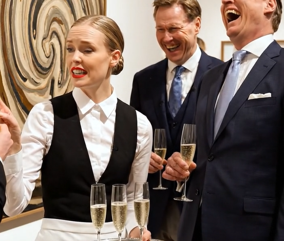 Jeg arbejdede som servitrice på en udstilling, da jeg pludselig så et maleri på væggen, som jeg selv havde malet, da jeg var seks, og nedenunder stod prisen – 3 millioner.