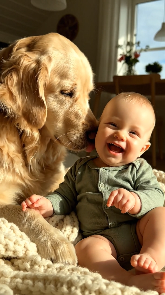 Forældrene var begejstrede over at se deres hund og deres tre måneder gamle søn sove sammen i den samme vugge, indtil de en dag åbnede døren til babyens værelse og blev chokerede over, hvad de så.