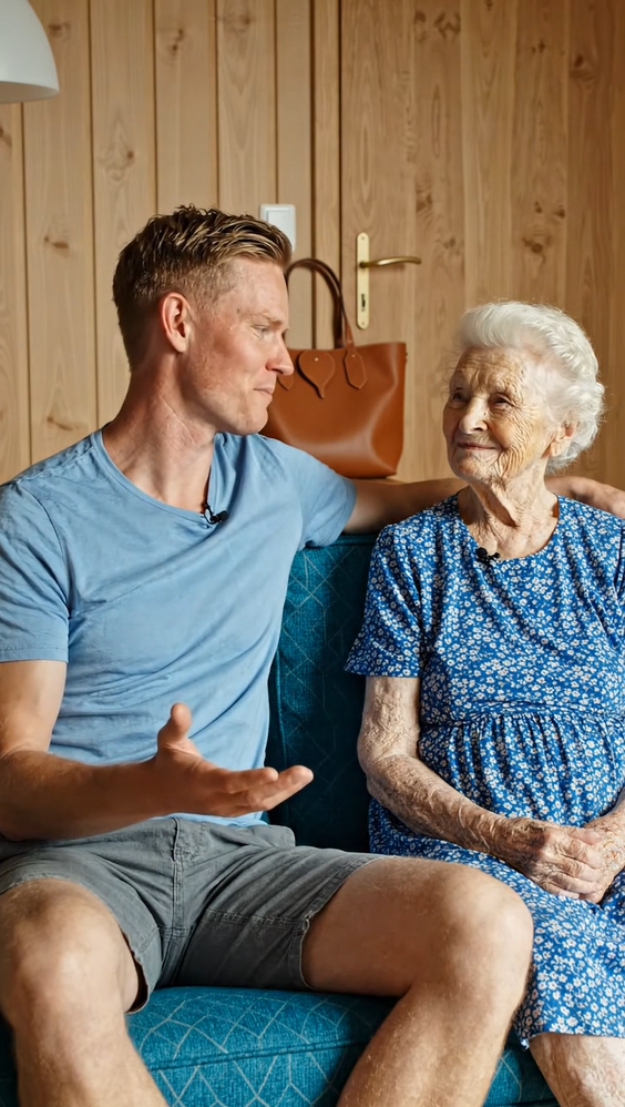 En ældre kvinde sparede penge op for at kunne hyre en “mand i en time”, men da en muskuløs ung mand dukkede op ved hendes dør, var bedstemoren lige ved at skrige af chok.